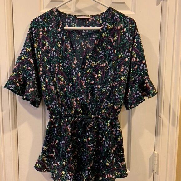 Victoria's Secret Floral Lounge Romper - Picture 1 of 5